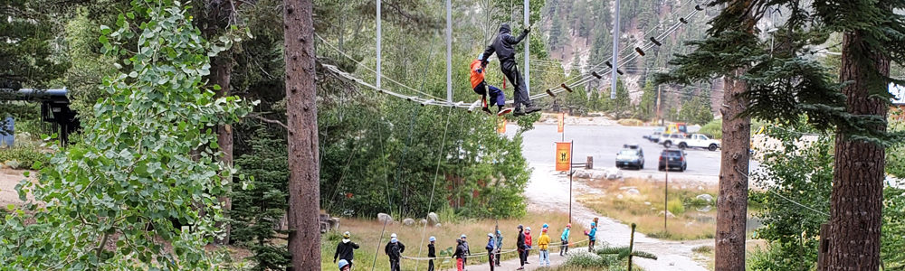 Outdoor Adventure Ropes Course