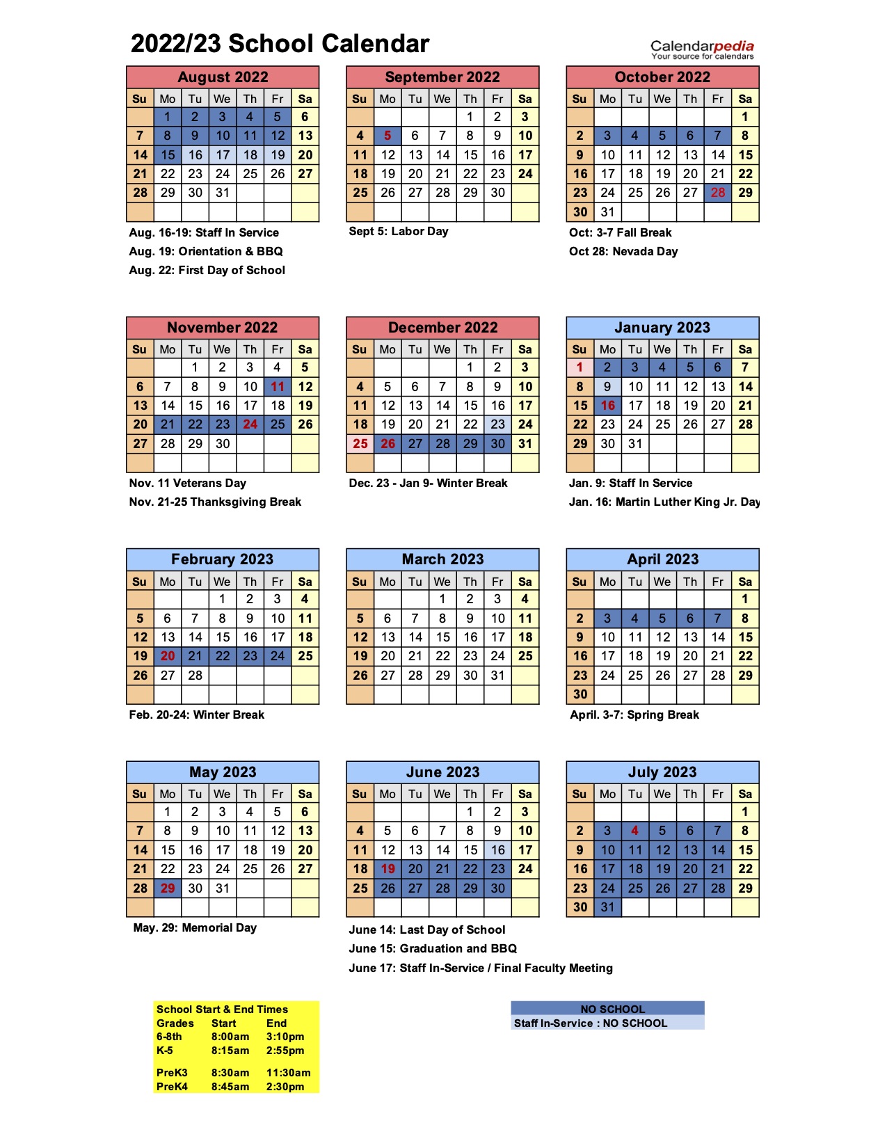 2022-23 LTS Calendar